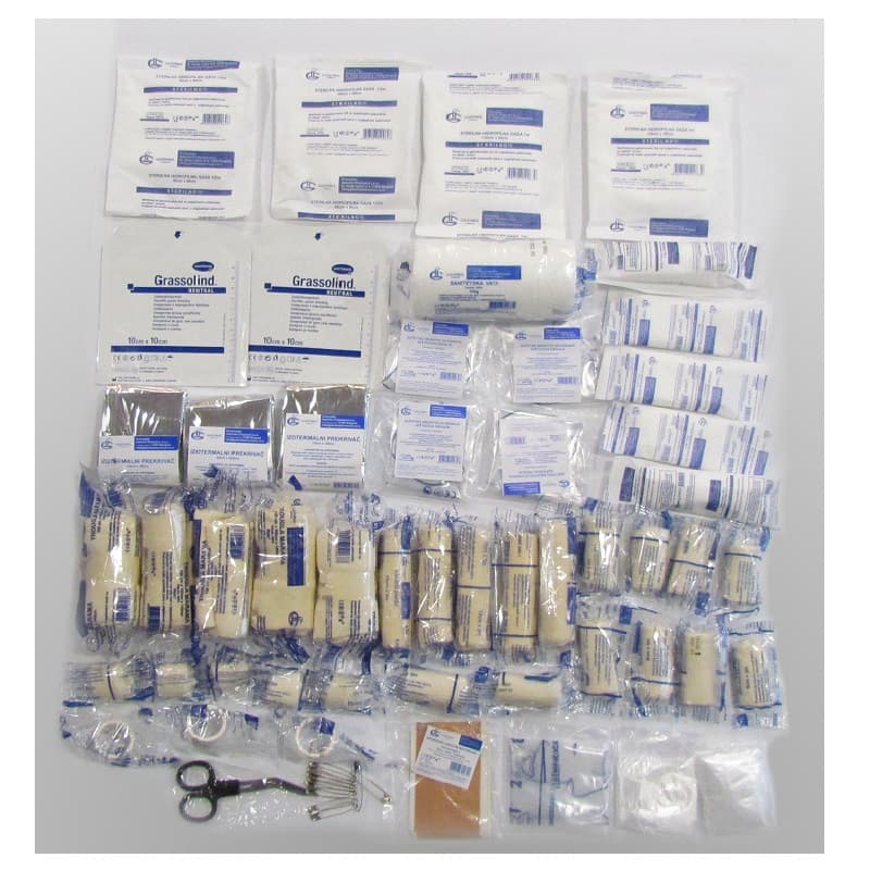 Osnovno punjenje za ormarić za pružanje prve pomoći TS4 - slika 2