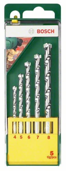 Bosch 2607019439 5-delni set burgija za kamen - slika 2