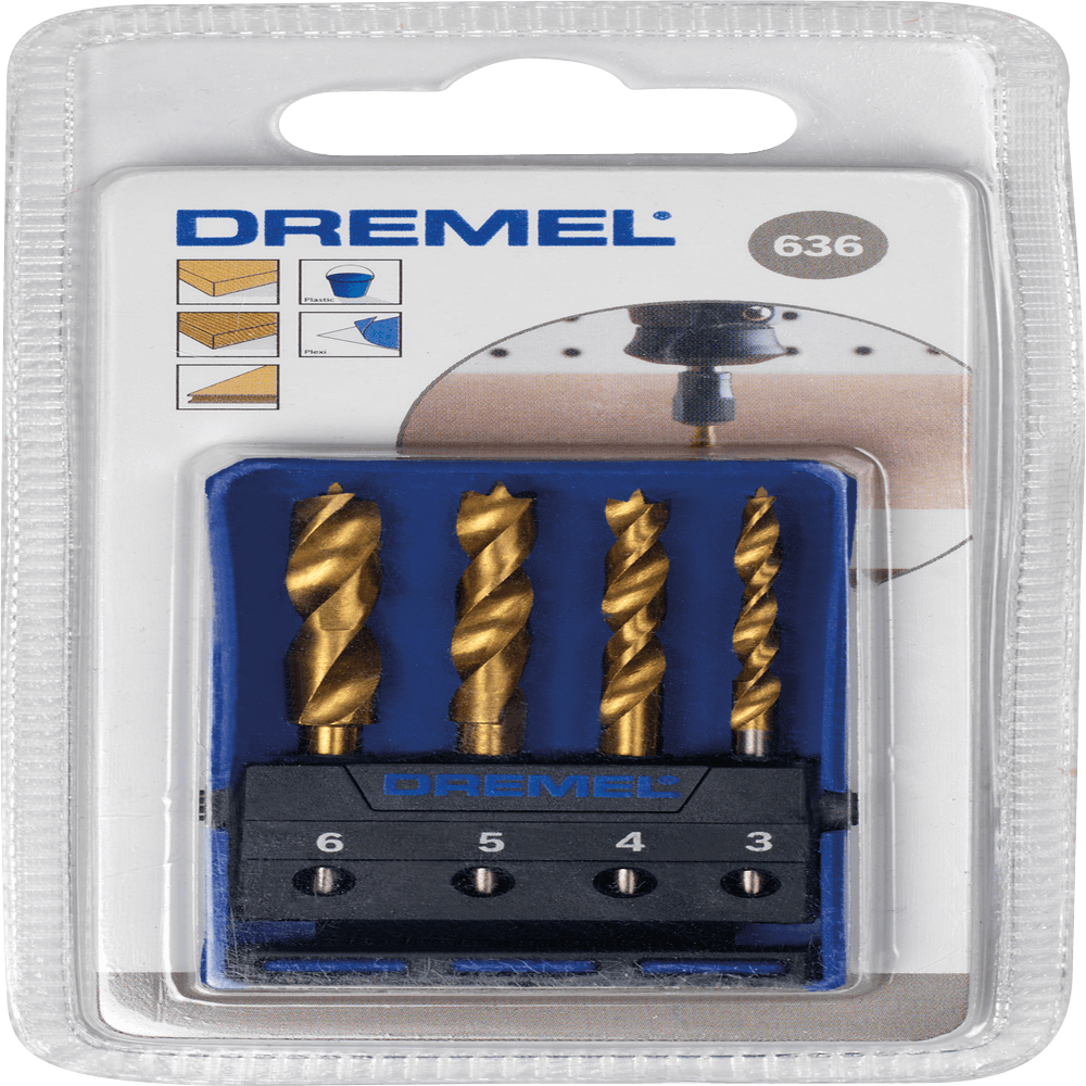 Set nastavaka za bušenje drveta Dremel 636, 26150636JA - slika 4