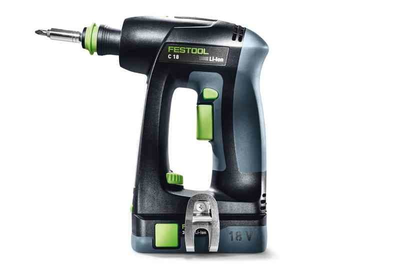 Festool Baterijska bušilica/odvijač C 18 C 3,1-Plus, 576437 - slika 5