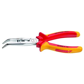 Gedore VDE zakrivljena multifunkcionalna špic klešta izolovana 200mm SB VDE 8131 AB-200 H, 3100383 - slika 3