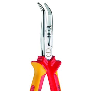 Gedore VDE zakrivljena multifunkcionalna špic klešta izolovana 200mm SB VDE 8131 AB-200 H, 3100383 - slika 4