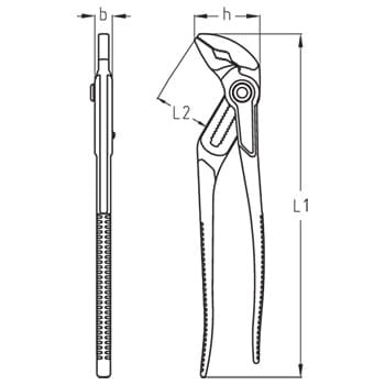 Gedore papagaj klešta 10" 142 10 JC, 6416340 - slika 8