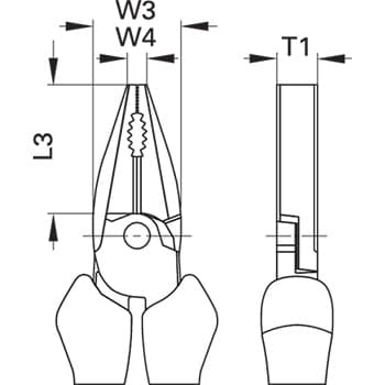 Gedore kombinovana klešta 180mm 8250-180 JC, 6707070 - slika 8