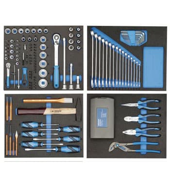 Gedore WORKSTER SMARTLINE kolica za alat sa asortimanom alata 147 delova WSL-LB-TS-147 - slika 2