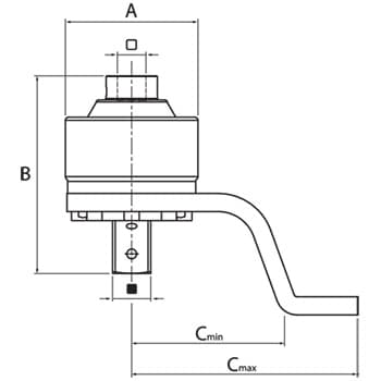 Gedore multiplikator obrtnog momenta DREMOPLUS ALU 2800 Nm DVI-28Z, 2653273 - slika 3