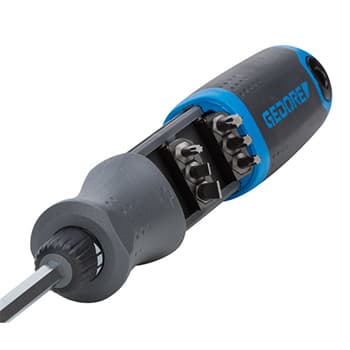 Gedore račnasti odvijač sa magacinom bitseva 1/4" 2169-012, 3031691 - slika 3