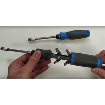 Gedore račnasti odvijač sa magacinom bitseva 1/4" 2169-012, 3031691 - slika 5