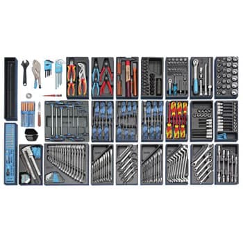 Gedore asortiman alata u radnoj klupi 325 dela 1504 EU - slika 2