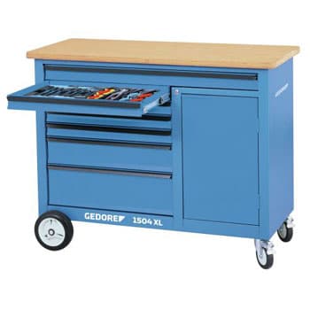 Gedore pokretni radni pult ekstra širok sa 7 fioka 1504 XL, 1988468 - slika 3