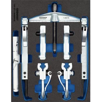 Gedore set izvlakača 2 kraka 9 delova 1101-1.04/SEB-08, 3106756 - slika 3