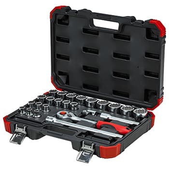 Gedore set nasadnih ključeva prihvat 1/2" sa račnom 24-delni R69013024, 3300056 - slika 2