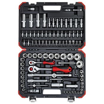 Gedore set nasadnih ključeva 1/4"+1/2" 94-delni R46003094, 3300057 - slika 2