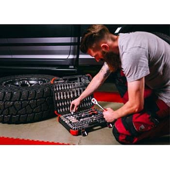 Gedore set nasadnih ključeva 1/4"+3/8"+1/2" 172-delni R45603172, 3300058 - slika 6