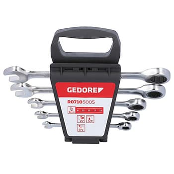 Gedore set vilasto-okastih brzih ključeva 8-19mm 5-delni R07105005, 3300849 - slika 3