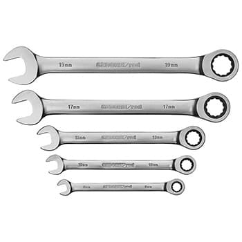 Gedore set vilasto-okastih brzih ključeva 8-19mm 5-delni R07105005, 3300849 - slika 4