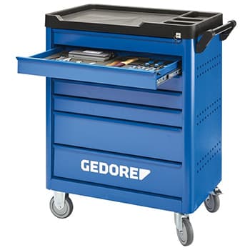 Gedore kolica za alat WORKSTER SMARTLINE sa asortimanom alata 147-delni WSL-L-TS-147, 2980312 - slika 5