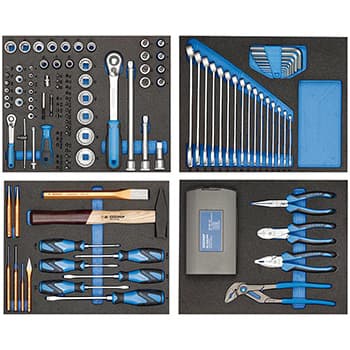 Gedore kolica za alat WORKSTER SMARTLINE sa asortimanom alata 147-delni WSL-L-TS-147, 2980312 - slika 6