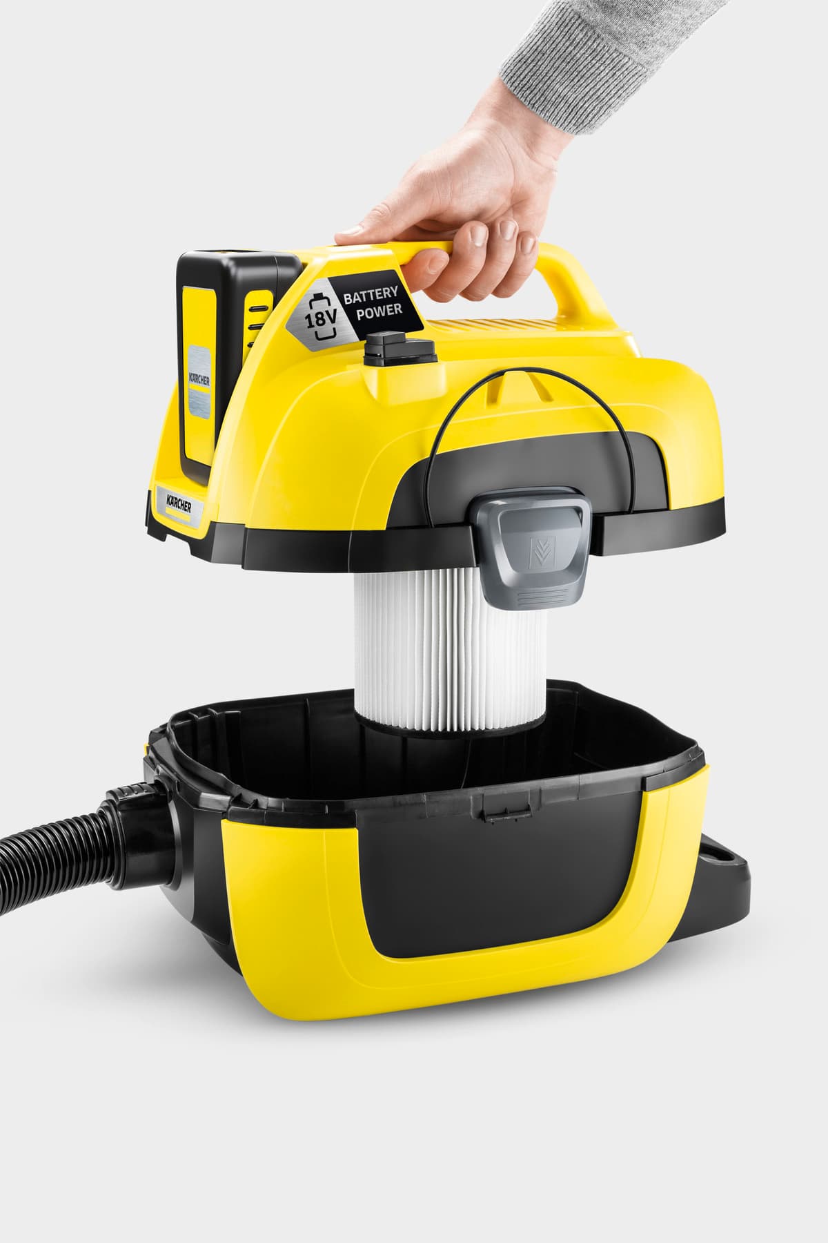 Karcher Višenamenski usisivač WD 1 Compact Battery Set, 1.198-301.0 - slika 2