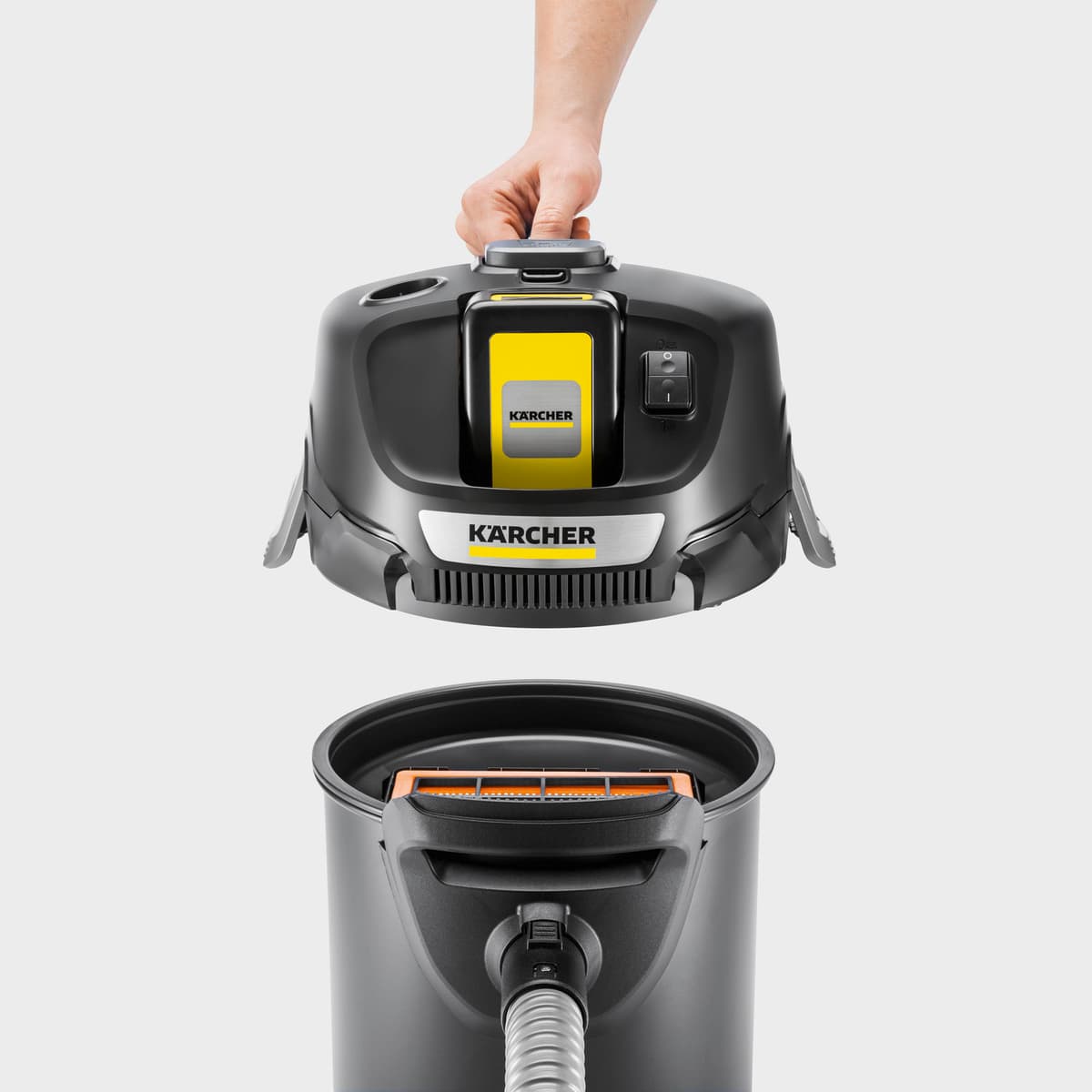 Karcher Usisivač za pepeo i usisivač za suvo usisavanje AD 2 Battery Set *EU, 1.348-301.0 - slika 3