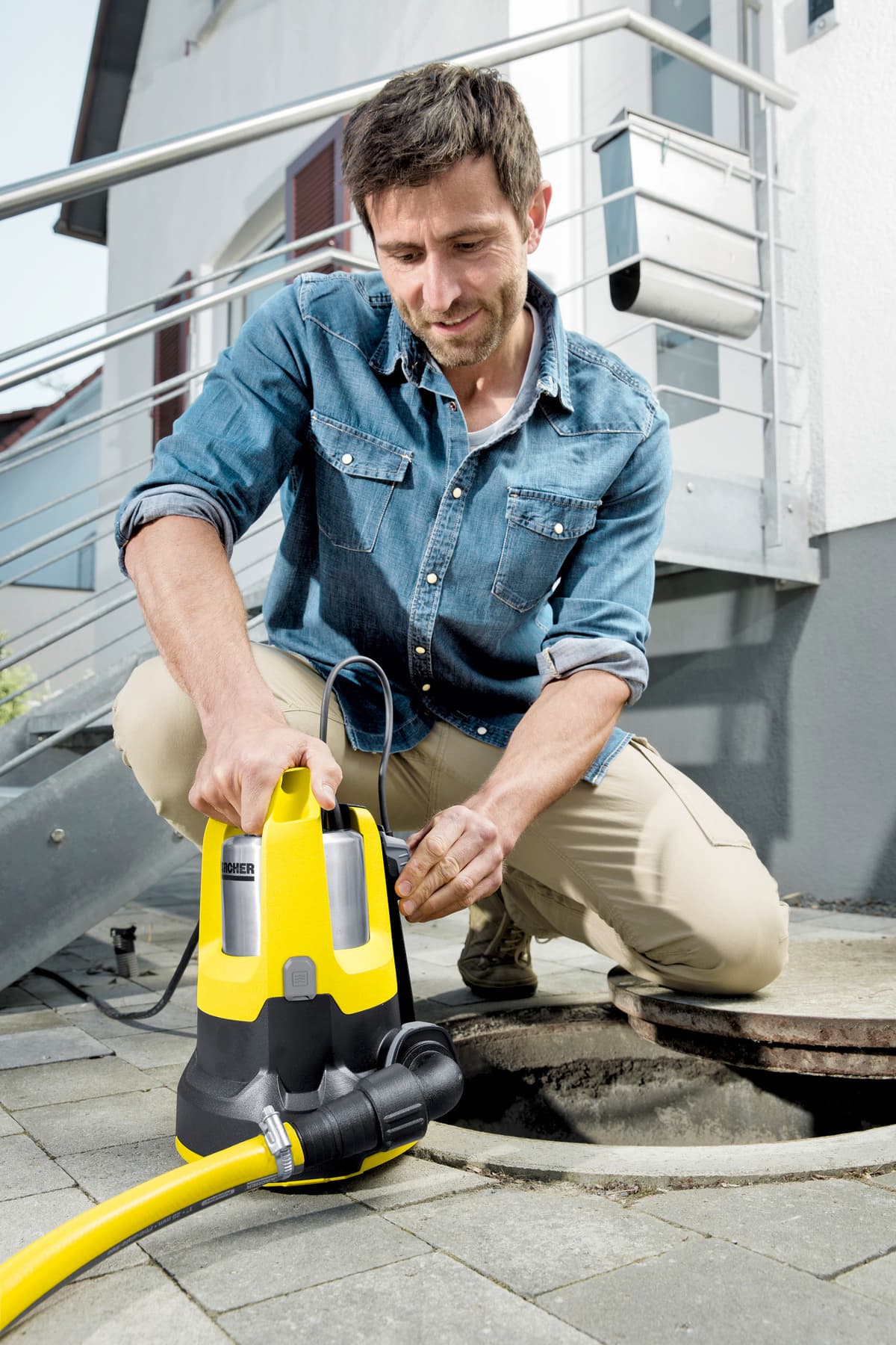 Karcher Potapajuća pumpa s niskim nivoom usisa SP 6 Flat Inox, 1.645-505.0 - slika 2