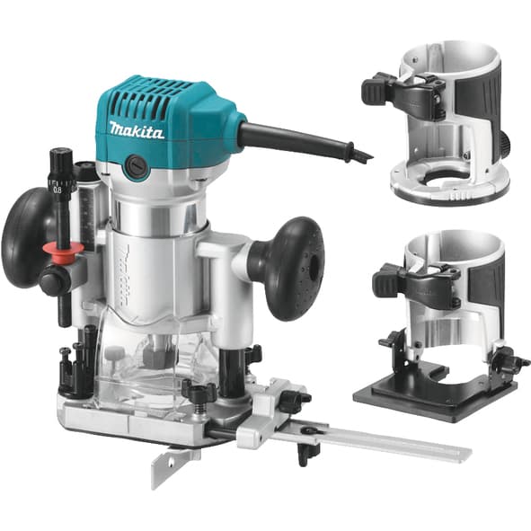 Makita RT0700CX2J Jednoručna glodalica, 710W