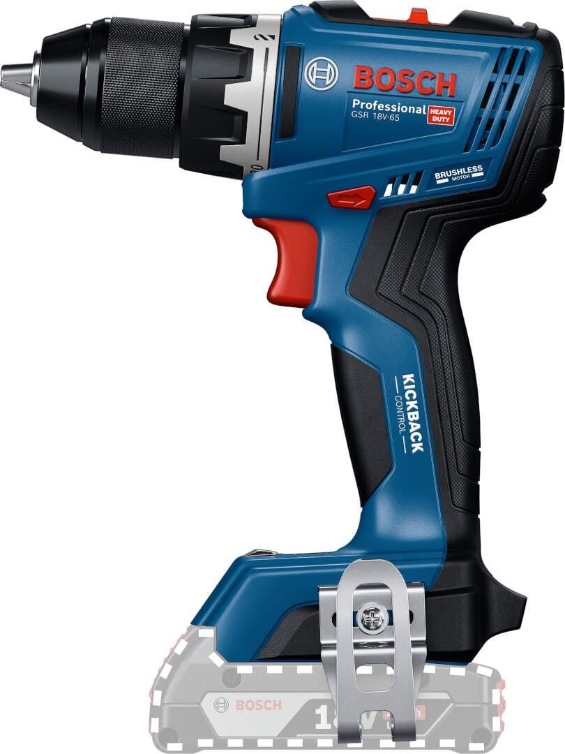 Bosch akumulatorski set Bosch GSR 18V-65 + GWS 18V-11 + 45-delni set bitova, 0615A50091 - slika 3