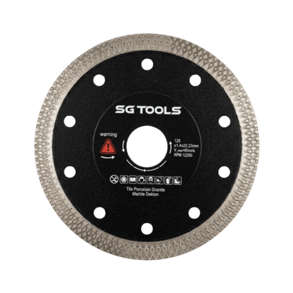 SG TOOLS dijamantska ploča za sečenje keramike 115 x 1.4mm, SG50010