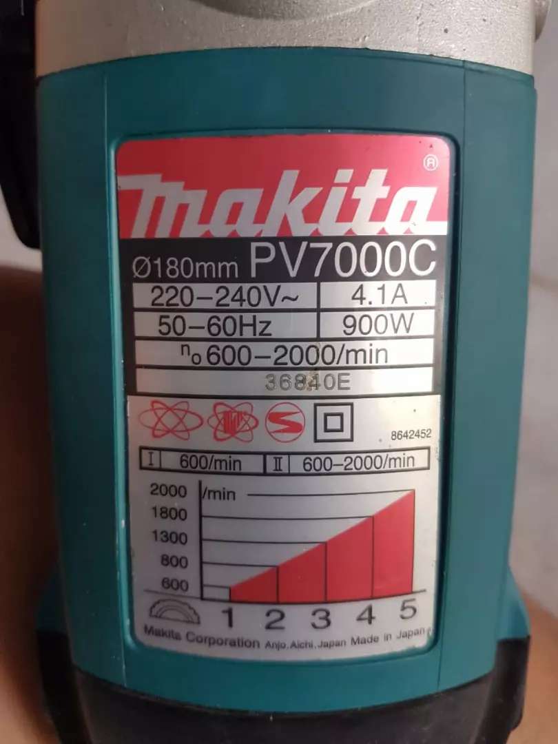 Makita PV7000C Brusilica za poliranje, 900W - slika 2