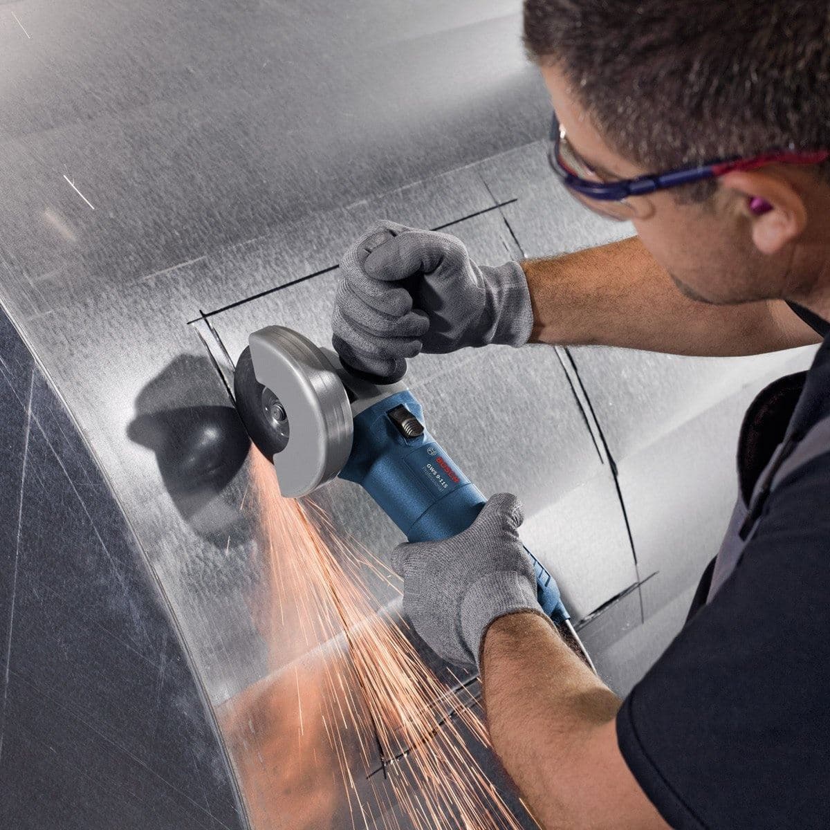 Bosch GWS 9-115 S brusilica, 900W sa potenciometrom - slika 9