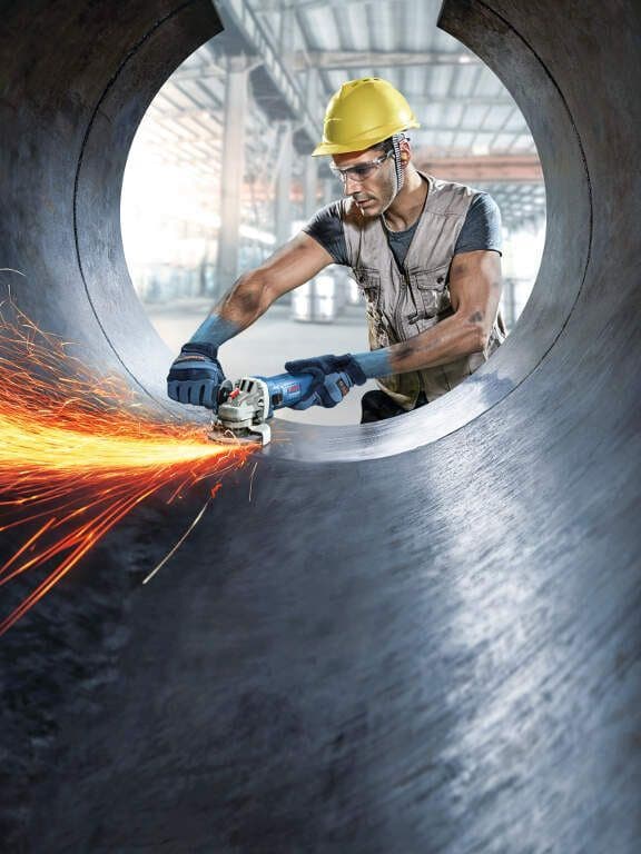 Bosch GWS 9-125 S ugaona brusilica sa potenciometrom, 900W, 125mm - slika 9