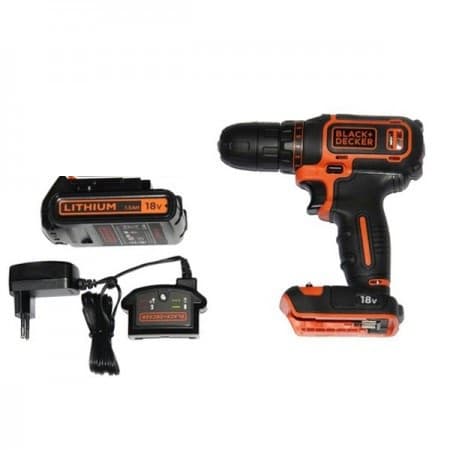 Akumulatorska bušilica-odvrtač Black & Decker BDCDD12, 12V, 1x1.5Ah - slika 2