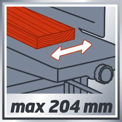 Einhell TC-SP 204 Stacionarna hoblerica, 1.500W - slika 6