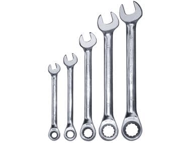 Workers Best Garn.viljuškasto-okastih ključeva 8-19mm 5 delova sa krckalicom, 1148924 