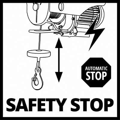 Einhell TC-EH 500 Električna dizalica, 1.000W - slika 6