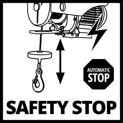 Einhell TC-EH 600 Električna dizalica, 1.050W - slika 4