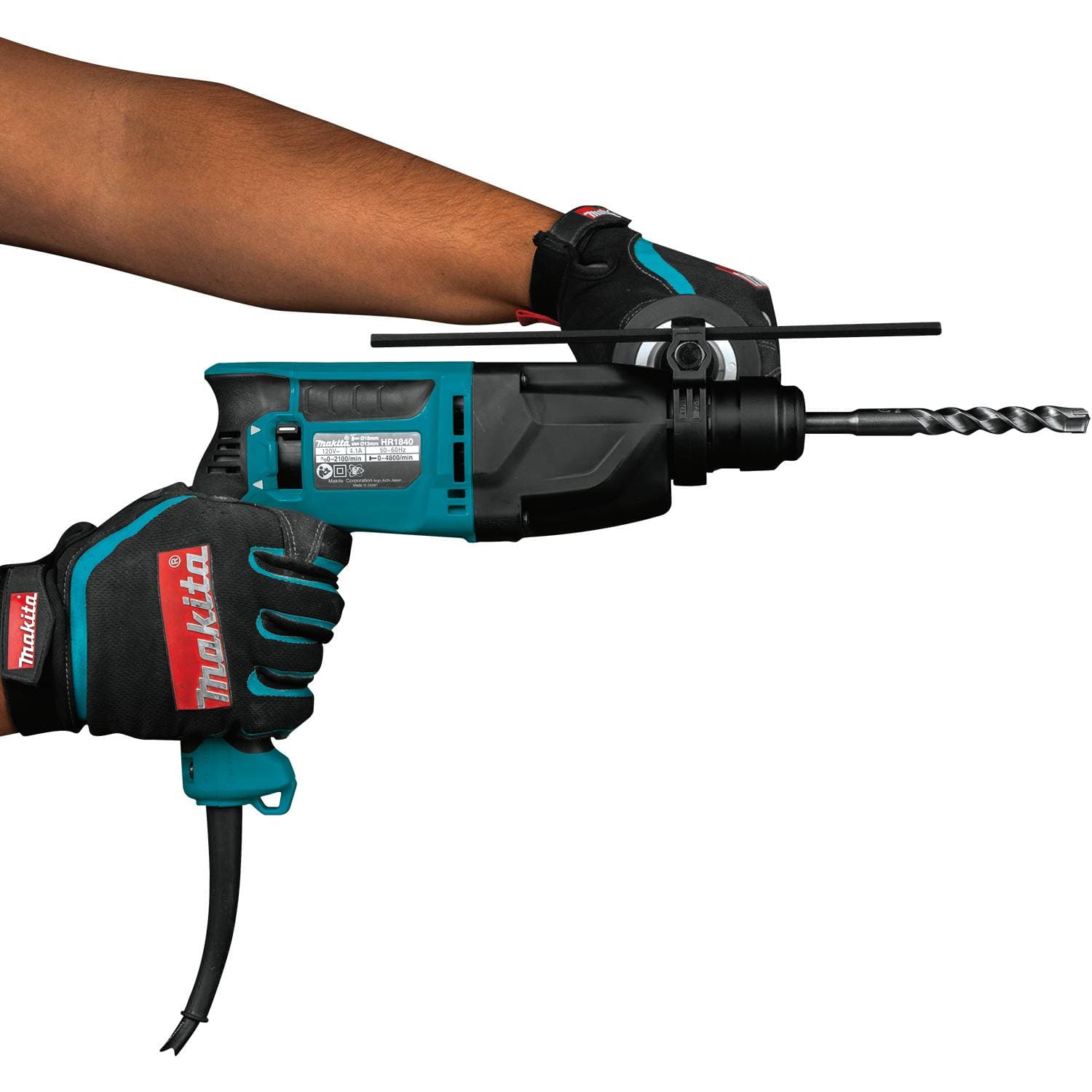 Makita HR1840 Čekić-bušilica, 470W - slika 5