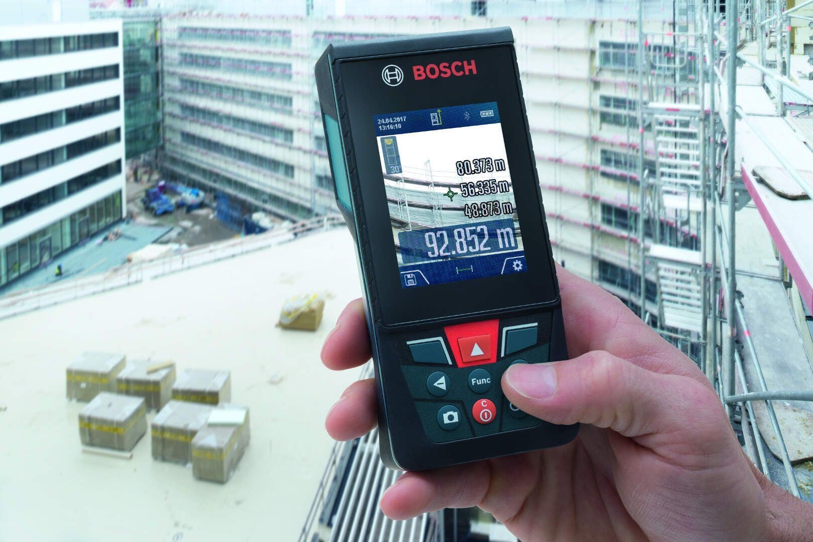 Bosch GLM 120 C laserski daljinomer + stativ BT 150 - slika 9