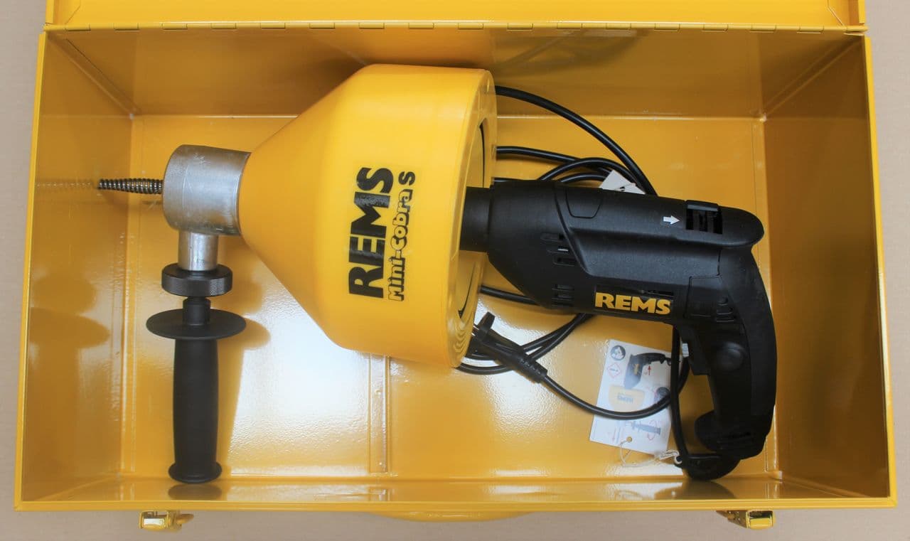 Čistač cevovoda REMS Mini-Cobra S Komplet, 600W - slika 3