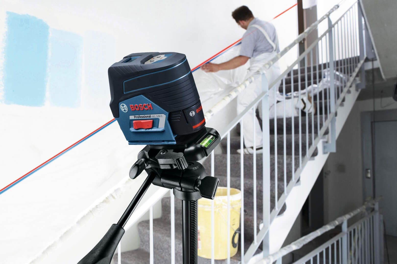 Bosch GCL 2-50 C kombinovani laser + RM 2 + BT 150 - slika 14