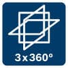 Bosch GLL 3-80 C Solo, linijski laser + BM1 nosač, u L-Boxx - slika 8