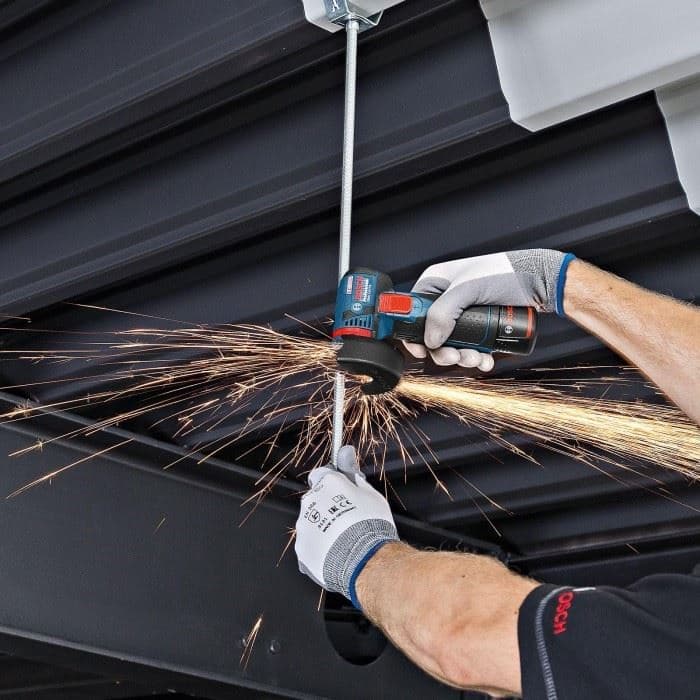 Bosch GWS 12V-76 Solo, aku ugaona brusilica, bez baterija - slika 10