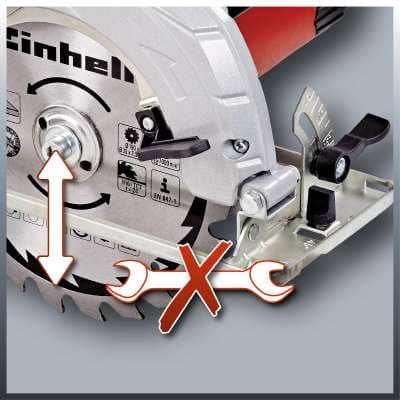 Einhell TC-CS 1400 ručna kružna testera, 1.400W - slika 5