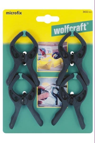Wolfcraft 3432000 Štipaljka stega microfix 4 kom