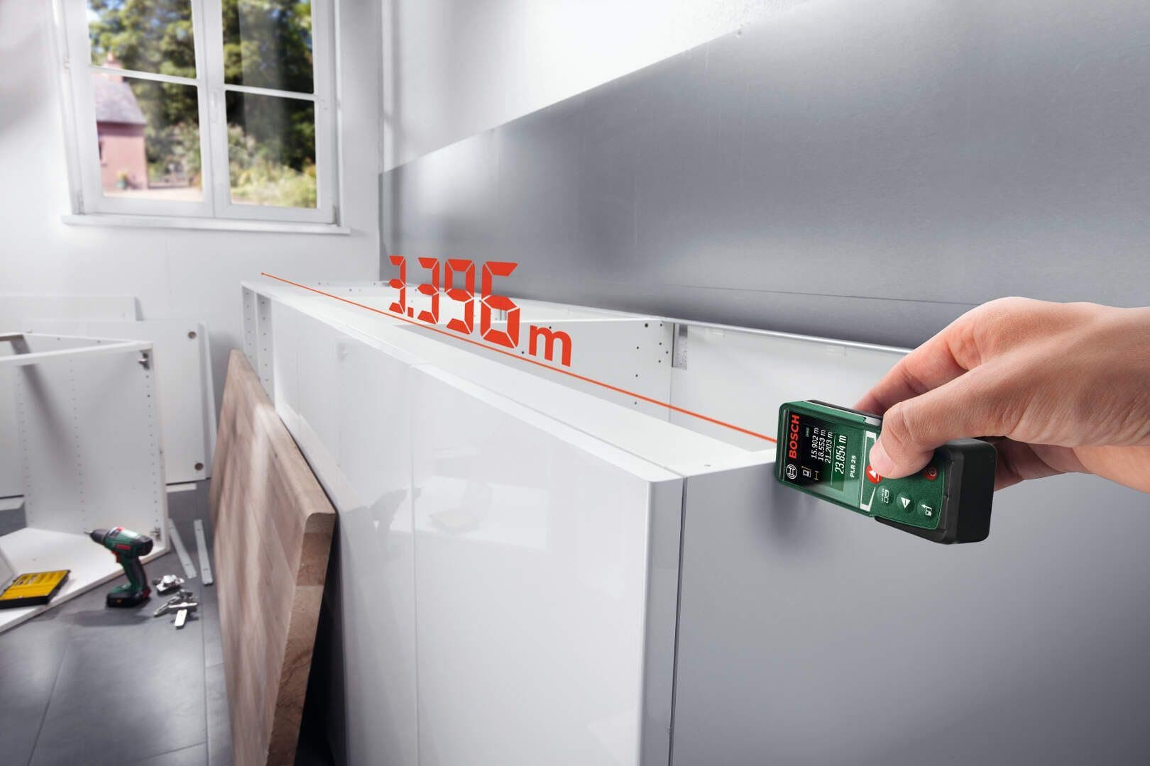 Bosch PLR 25 laserski daljinomer, 25m, 0603672521 - slika 8