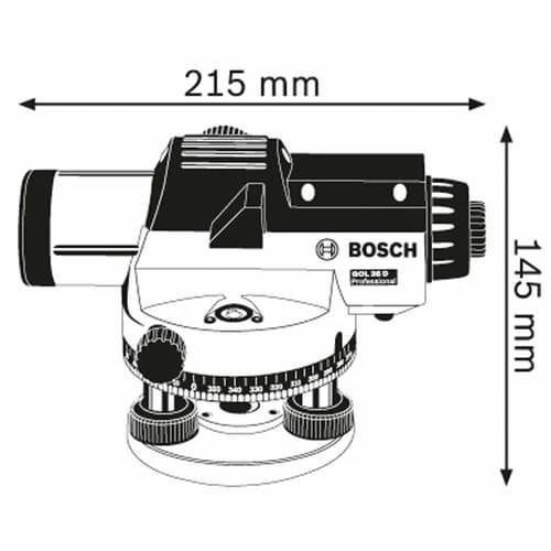 Bosch GOL 26 D Optički uređaj za nivelisanje - nivelir - slika 9