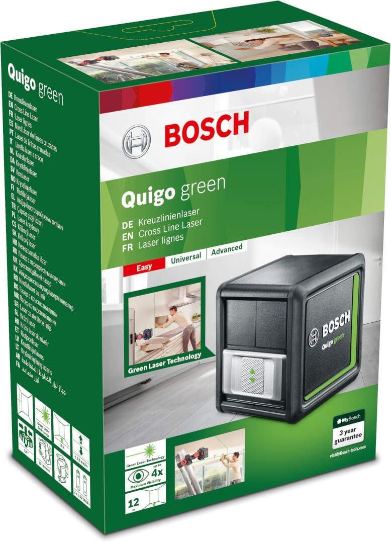 Bosch Quigo green, 0603663C00 Linijski laser za ukrštene linije sa zelenim zrakom - slika 6