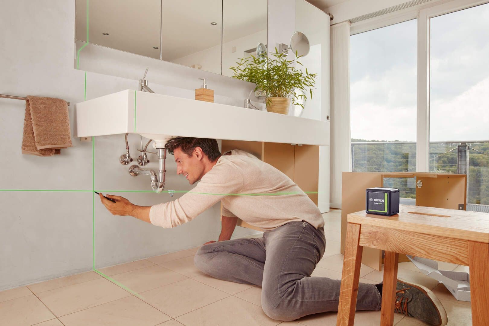 Bosch Quigo green, 0603663C00 Linijski laser za ukrštene linije sa zelenim zrakom - slika 8