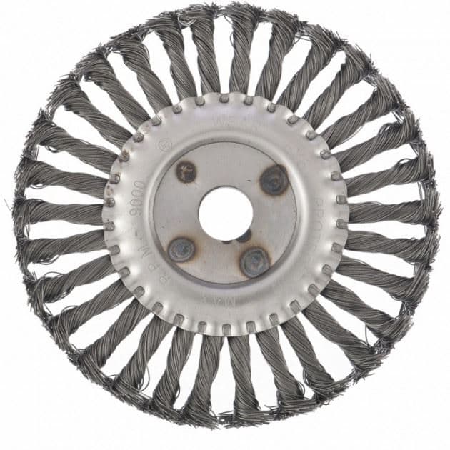 Upletena kružna četka 150x22.2mm, za brusilicu MTX 746349, M14 - slika 2