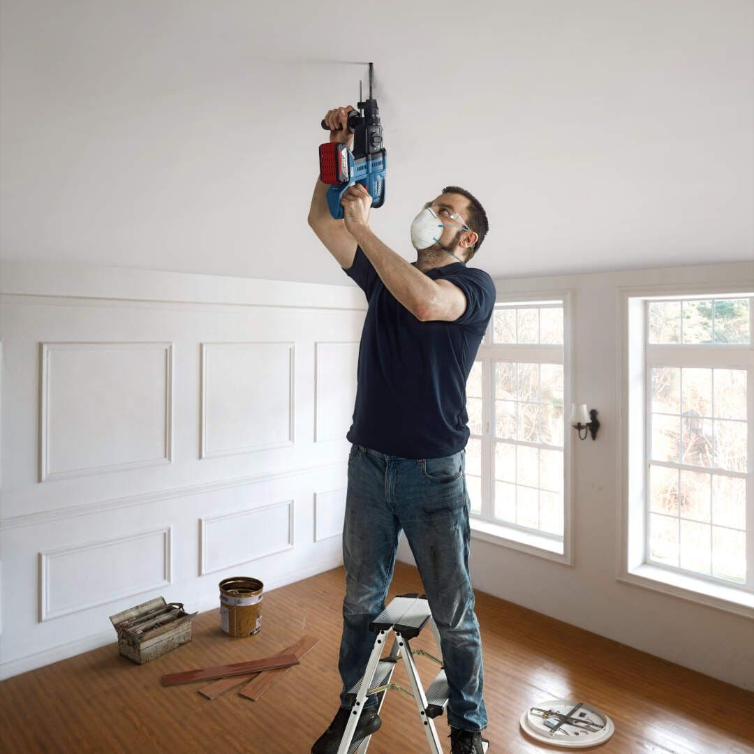 Bosch GBH 180-Li akumulatorska bušilica za beton SDS-Plus, 1x4.0Ah + set burgija 5 delova - slika 2